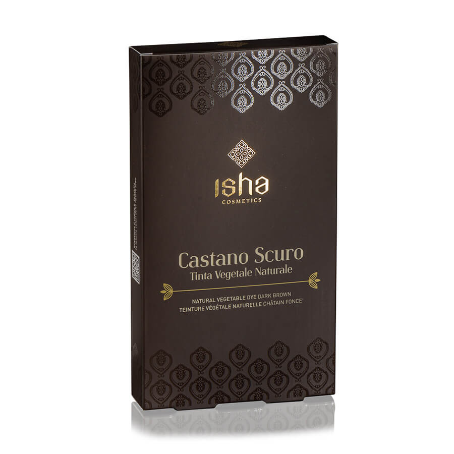 Mørk Brun – 100% ØKO Hårfarve